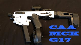 Unboxing of the CAA MCK with Glock G17 New Micro Roni and Bag Contents I Carry It With [upl. by Combs]