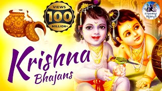 NON STOP BEST KRISHNA BHAJANS  BEAUTIFUL COLLECTION OF MOST POPULAR SHRI KRISHNA SONGS [upl. by Rick]