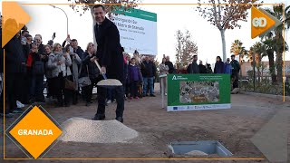 Juanma Moreno inaugura las obras de la Prolongación Sur del Metro de Granada [upl. by Sharia]