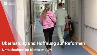 Notaufnahme im Klinikum Süd Überlastung und Hoffnung auf Reformen [upl. by Lavona]