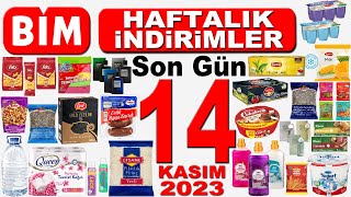 BİM KASIM İNDİRİMLERİ TEMİZLİK GIDA KATALOĞU ♫ BİM BU HAFTA  SON GÜN 14 KASIM BİM İNDİRİM KATALOĞU [upl. by Eemia506]