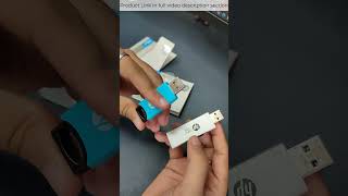 HP 818w 64GB vs HP 712w 64 GB USB 32 Pen Drive detail comparison  copy paste test Review short [upl. by Archaimbaud]