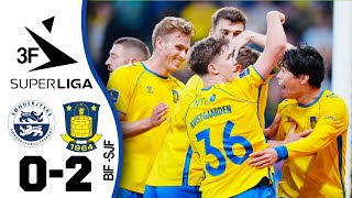 Brøndby vs Sønderjyske 20 3F Superliga Highlights [upl. by Atteuqaj]