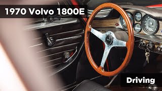 1970 Volvo 1800E  Driving [upl. by Sindee]