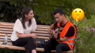 Oybek torayev qizga prank qiz hayron🤣 [upl. by Merrill]