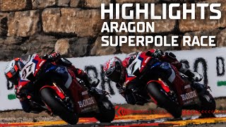 WorldSBK Superpole Race Highlights  2022 Aragon Round [upl. by Aliza]