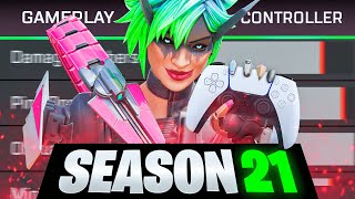 PERFECT Controller Settings in Season 21 Apex Legends [upl. by Teragram]