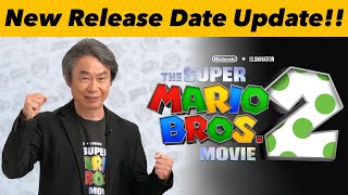 Shigeru Miyamoto Gives NEW Release Date UPDATE For Mario Movie 2 [upl. by Terrel]