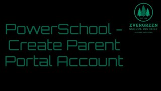 PowerSchool  Create a Parent Portal Account [upl. by Dallis839]