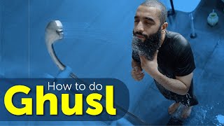 How Do Muslims Shower Ghusl [upl. by Anawk]