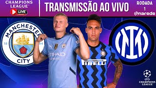 MANCHESTER CITY X INTER DE MILÃO AO VIVO  TRANSMISSÃO CHAMPIONS LEAGUE AO VIVO [upl. by Orsino]