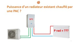 Trouver la puissance dun radiateur eau chaude facilement [upl. by Arraeis]