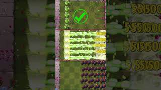 Threepeter Pea Vine Mega Gatling Pea Level Max vs 200 Zombies Turkeys PvZ 2 shorts [upl. by Eelreveb]