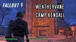 Fallout 4 Weathervane Camp Kendall  Set up Mila  Railroad Quest [upl. by Dib]