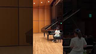 4학년 콩쿨 흑건백건 아리아음악학원 piano 피아노학원 music 쇼팽 [upl. by Alanson]