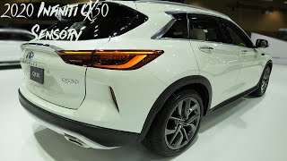 2020 Infiniti QX50 Sensory  Exterior and Interior WalkAround [upl. by Ad370]