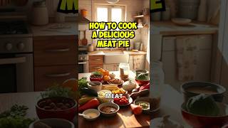 How to Cook a Delicious Meat Pie from ScratchMeatPie Cooking HomemadeDeliciousness food [upl. by Koehler]