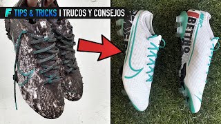 COMO LIMPIAR TUS BOTAS DE FÚTBOL  FLYKNIT PRIMEKNIT EVOKNIT  TIPS amp TRICKS 1 [upl. by Aicirtap]