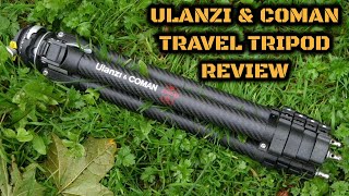 Ulanzi amp Coman Carbon Fibre Travel Tripod ZEROY Review [upl. by Notsnorb975]