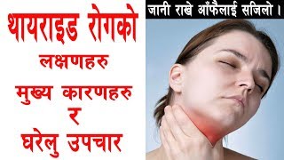 थायरोइड What Is Thyroid In Nepali Thyroid Causes Symptoms and solutions II By Yogi Prem [upl. by Adieno]