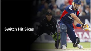 Top Switch Hit Sixes by Kevin Pietersen  Back to Back 6s [upl. by Krm]