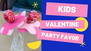 Making a Kids Heart Party Favor for Valentines Day They are Easy and Fun to do [upl. by Berky159]