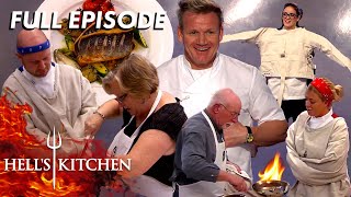 Hells Kitchen Season 15  Ep 13  Chefs in STRAIGHTJACKETS  Full Episode [upl. by Merrile]