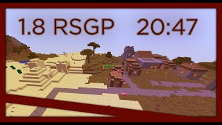 WR Minecraft Random Seed Glitchless PEACEFUL in 2047 [upl. by Niessuh]