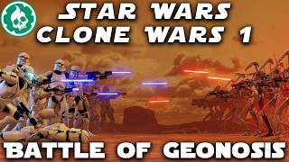 First Battle of Geonosis  Clone Wars  Star Wars Lore DOCUMENTARY [upl. by Lokkin864]