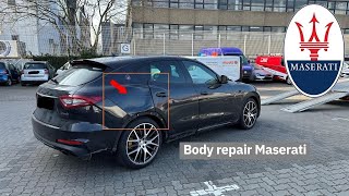 Karosseriereparatur Maserati Body repair Maserati [upl. by Susanne]