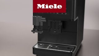 Kaffeevollautomat CM 6X60  Zentralauslauf und Milchsystem reinigen I Miele [upl. by Nerag]