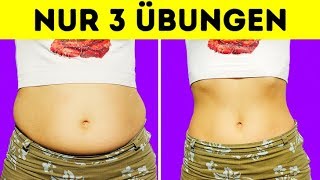 3 schnelle Übungen für einen flachen Bauch [upl. by Kuhn]