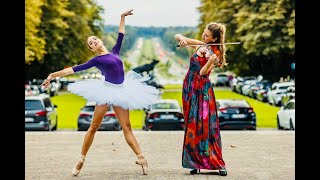 Ontvangst act met ballerina en violiste  classy entree gasten [upl. by Esej]