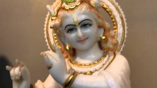 White Marble Krishna Statue from GMB Sculptures Call 91 98 79 56 58 44 India [upl. by Nesahc]