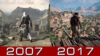 Assassins Creed 2007 vs 2017 The Beginnings Compared [upl. by Emmeline694]