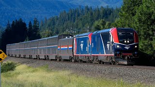 Amtrak Empire Builder DETOUR [upl. by Vanhomrigh]