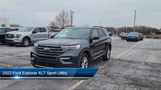 2022 Ford Explorer XLT Sport Utility Kent Akron Stow Canton Cleveland [upl. by Neenaej]