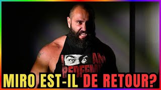 ESTCE QUE MIRO EX RUSEV REVIENDRA À LA WWE miro aew wwe wwenews rusev lastnews breakingnews [upl. by Oberg]