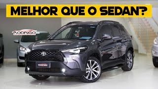 O MELHOR SEDAN DO MUNDO também é o MELHOR SUV do MERCADO Corolla Cross XRE 2022 o SUV DO COROLLA [upl. by Soracco]