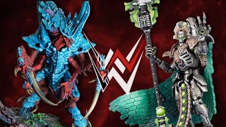 Tyranids VS Necrons Warhammer 40k Battle Report Pariah Nexus [upl. by Kersten506]