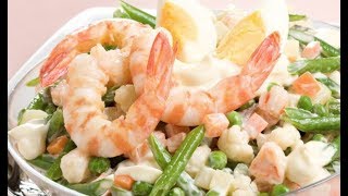 Insalata russa di mare  la ricetta di SaleampPepe [upl. by Einhoj]