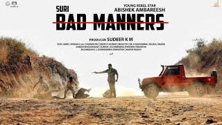 Bad Manners  Kannada Full Movie 2024  New Kannada Full Movie  Abhishek Ambareesh [upl. by Auqinaj]