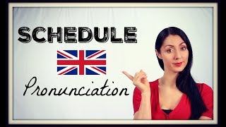 How to Pronounce SCHEDULE  Learn BRITISH ENGLISH PRONUNCIATION [upl. by Ardnasil682]