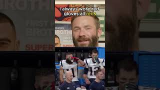 Julian Edelman talks the time he got called for Holding nfl traviskelce newheights [upl. by Fishman]