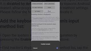 Hackers Keyboard Instalación apk [upl. by Teplica]