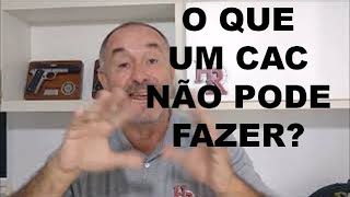 O QUÊ NÃO POSSO FAZER PORTANDO UMA ARMA DE FOGO sendo CAC ou tendo o Porte Federal [upl. by Imeaj590]