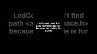 solved pgmspace not found when using LedControl Library in ESP32 [upl. by Mahmud280]
