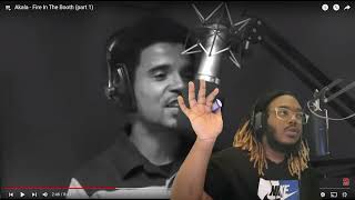 Akala  Fire In The Booth part 1 REACTION [upl. by Aicatsan]