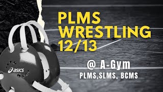 Wrestling Meet PLMS vs SLMS vs BCMS [upl. by Adnicul]