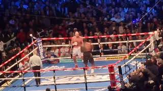 Tyson Fury Vs Dillian Whyte ROUND 6 [upl. by Attehcnoc46]